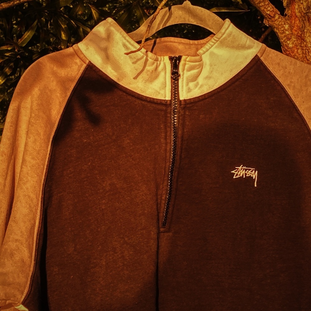 Stussy Bomber Zip Up Jacket